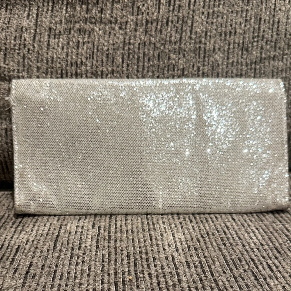 Victoria's Secret Sparkling Silver Clutch